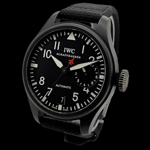 IWC BIG PILOT TOP GUN BLACK CERAMIC IW501901 FULL SET 2014