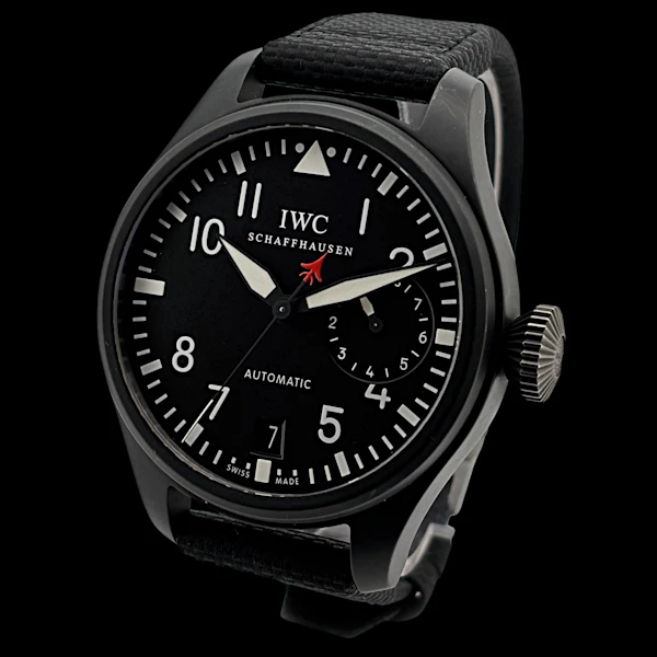 IWC BIG PILOT TOP GUN BLACK CERAMIC IW501901 FULL SET 2014 - image 1
