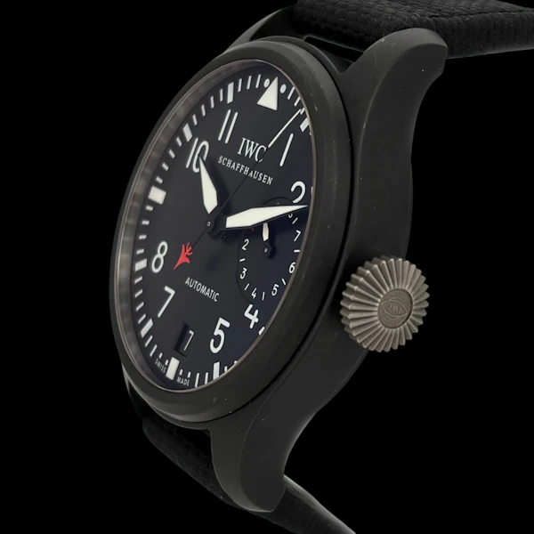 IWC BIG PILOT TOP GUN BLACK CERAMIC IW501901 FULL SET 2014 - image 2