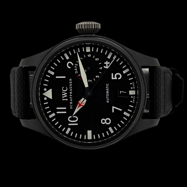 IWC BIG PILOT TOP GUN BLACK CERAMIC IW501901 FULL SET 2014 - image 4