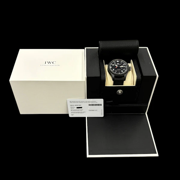 IWC BIG PILOT TOP GUN BLACK CERAMIC IW501901 FULL SET 2014 - image 6