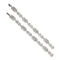 French Art Deco Platinum Diamond Choker Necklace or Pair of Bracelets, 20 Carats, Circa 1930 - image 4