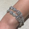 French Art Deco Platinum Diamond Choker Necklace or Pair of Bracelets, 20 Carats, Circa 1930 - image 8