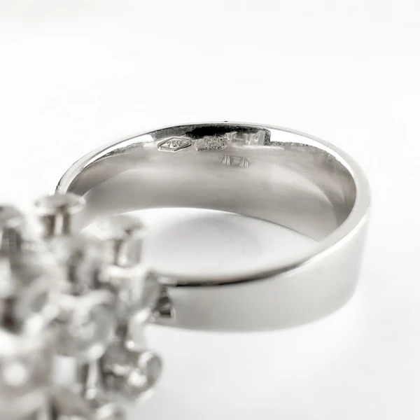 Marco Oldani For John Rasmussen Diamond Tower Ring - Saddingtons Jewellery Stand 375 - image 6