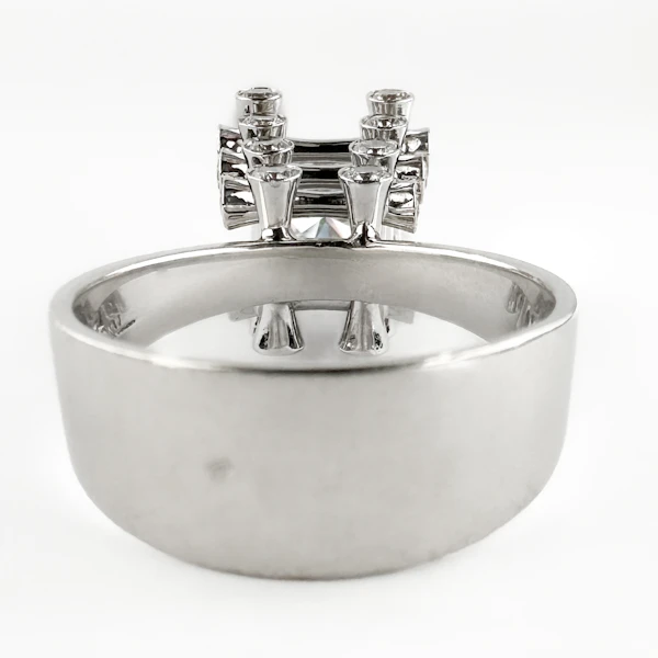 Marco Oldani For John Rasmussen Diamond Tower Ring - Saddingtons Jewellery Stand 375 - image 5