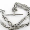 Edwardian Knot & Reef Albert Chain With T-Bar - Saddingtons Jewellery Stand 375 - image 4