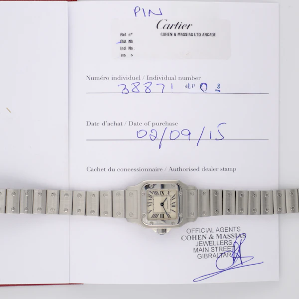 Cartier Santos Galbee 3887 W20056D6 - image 5