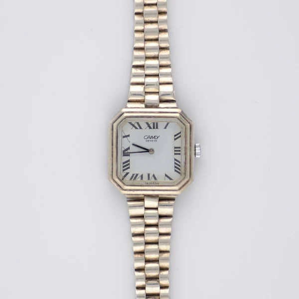 The Ultimate Mystery Duo: A Rare, Matching Pair of Custom Solid 0.800 Silver Camy Watches - image 2