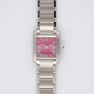 Cartier Tank Francaise 2384 W51030Q3 Limited Edition "Raspberry