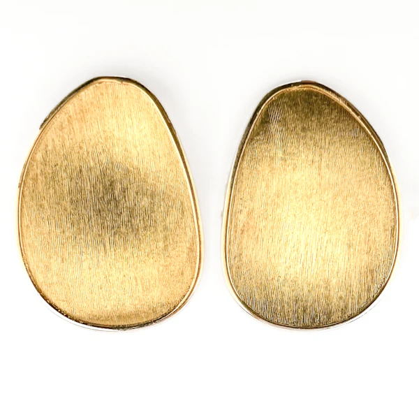 Marco Bicego Lunaria Gold Stud Earrings - Saddingtons Jewellery Stand 375 - image 1