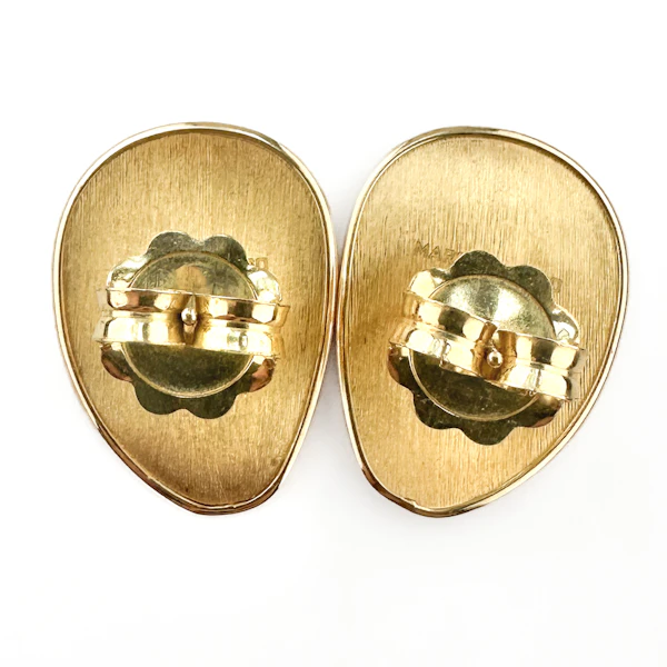Marco Bicego Lunaria Gold Stud Earrings - Saddingtons Jewellery Stand 375 - image 3