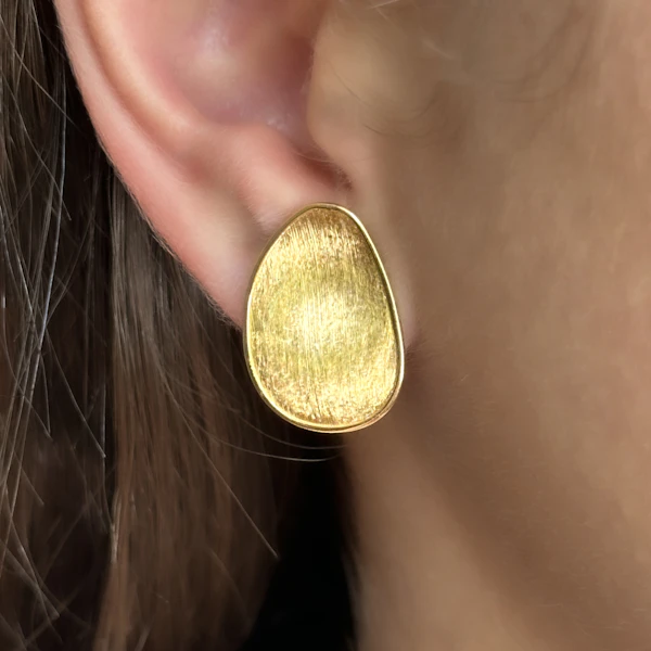 Marco Bicego Lunaria Gold Stud Earrings - Saddingtons Jewellery Stand 375 - image 4