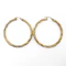 Unoaerre Twisted-Rope Hoop Earrings - Saddingtons Jewellery Stand 375 - image 2