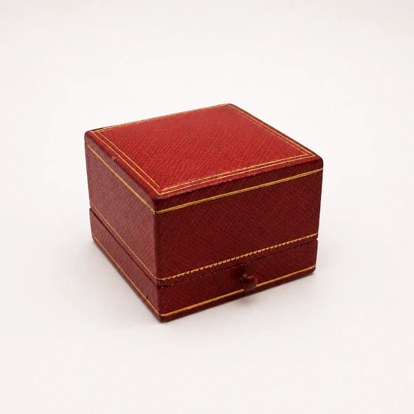 Antique Lacloche Frères Leather Ring Box C.1900s - image 2