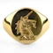 Unicorn Intaglio Signet Ring - Saddingtons Jewellery Stand 375 - image 2