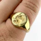 Unicorn Intaglio Signet Ring - Saddingtons Jewellery Stand 375 - image 1