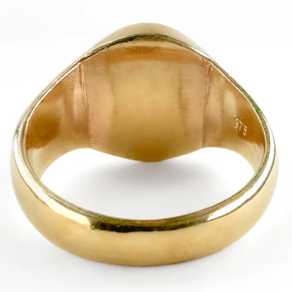 Lion Rampant Intaglio Signet Ring - Saddingtons Jewellery Stand 375 - image 1