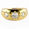 1.03ct Three Stone Diamond Gypsy Ring - Saddingtons Jewellery Stand 375 - image 1