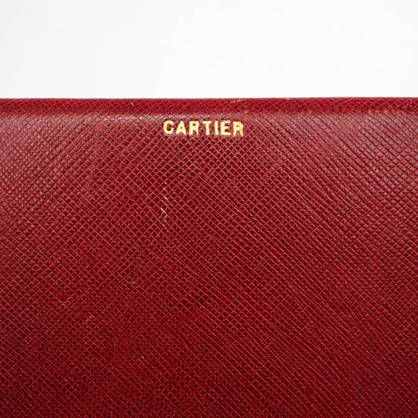 Large Antique 1930s Cartier Leather Presentation Box - image 5