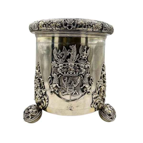 Large Russian silver tankard, St Petersburg, 1859 by Joseph Nordberg. - image 5