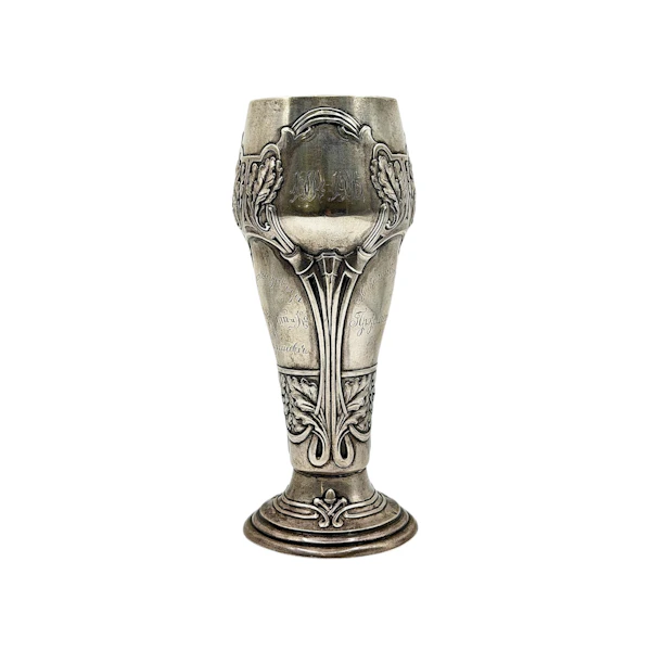 Russian silver presentation trophy, Moscow, c.1900 by Hempel. - image 4