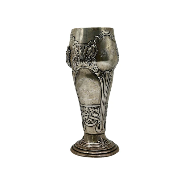 Russian silver presentation trophy, Moscow, c.1900 by Hempel. - image 5