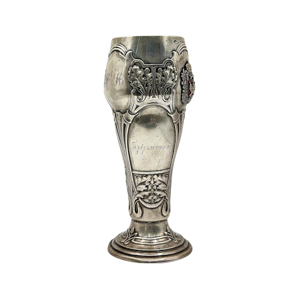 Russian silver presentation trophy, Moscow, c.1900 by Hempel. - image 2