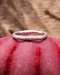Downstairs at Grays: Floral Engraved Platinum Wedding Ring Circa 1920-1930 - image 2