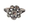 17th century table cut and rose cut diamond cluster ring sku 9070 DBGEMS - image 1