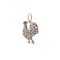 Art Deco Diamond and Platinum Cockerel Pendant in 15ct Gold Spectrum Antiques - image 1