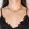 Art Deco Aquamarine and Black Enamel Necklace in 14ct Gold Spectrum Antiques - image 2