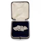 Diamond Double Clip Brooch Spectrum Antiques - image 1