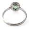 Edwardian Emerald & Diamond Cluster Ring - Saddingtons Jewellery Stand 375 - image 3
