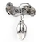 Georg Jensen Foliate Silver Brooch - Saddingtons Jewellery Stand 375 - image 2