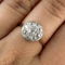 Edwardian Diamond Daisy Cluster Ring - Saddingtons Jewellery Stand 375 - image 4