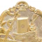 A rare and important 17th/early 18th century Japanese silver and parcel gilt buckle/clasp with&nbsp;exceptionally rare Christian decoration. - image 2