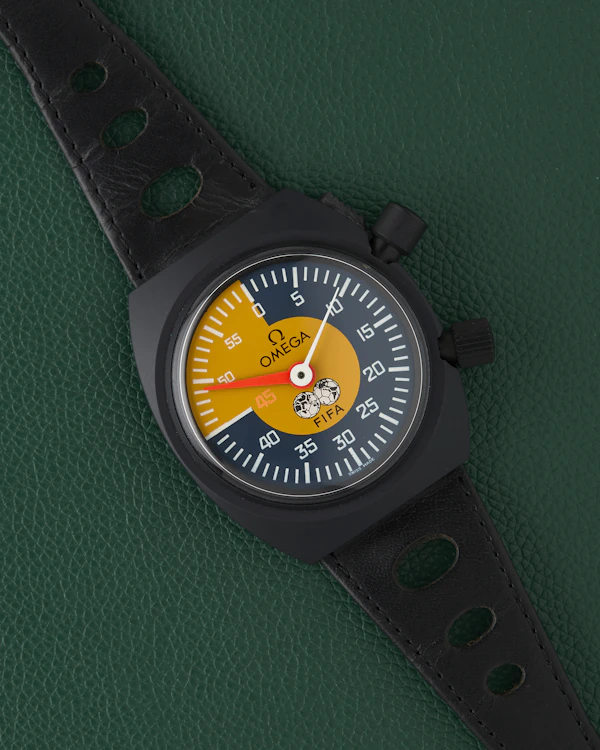 Omega "FIFA" Soccer Football Referee Stopwatch Ref. 10030 PVD - image 2