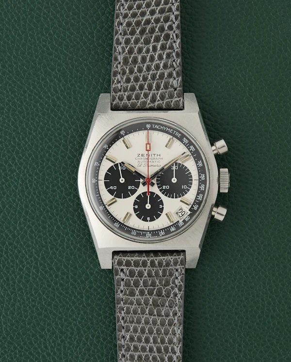 Zenith A384 El Primero Vintage Chronograph Panda Dial - image 1
