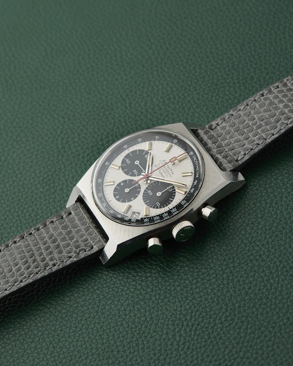 Zenith A384 El Primero Vintage Chronograph Panda Dial - image 6