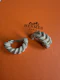 Hermes sterling silver clip earrings - image 1
