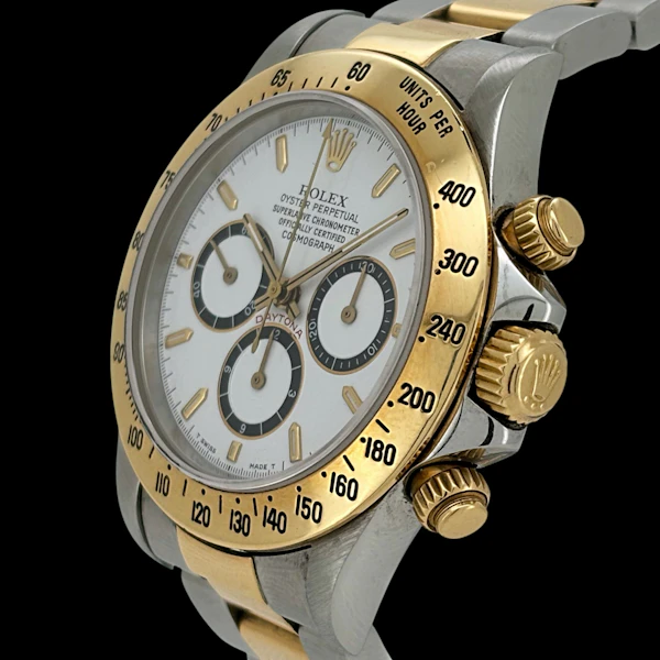 ROLEX DAYTONA 16523 ZENITH STEEL/GOLD FULL SET 1991 - image 2