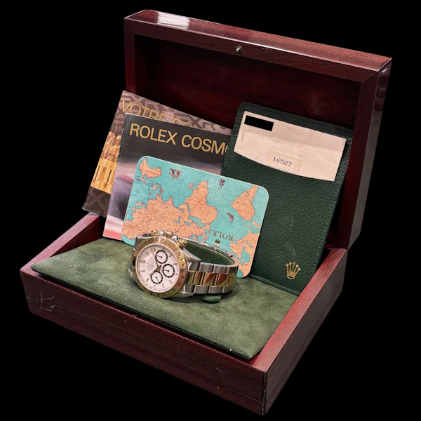 ROLEX DAYTONA 16523 ZENITH STEEL/GOLD FULL SET 1991 - image 6
