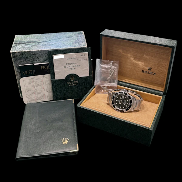 ROLEX SUBMARINER 16610LN FULL SET 2004 - image 6