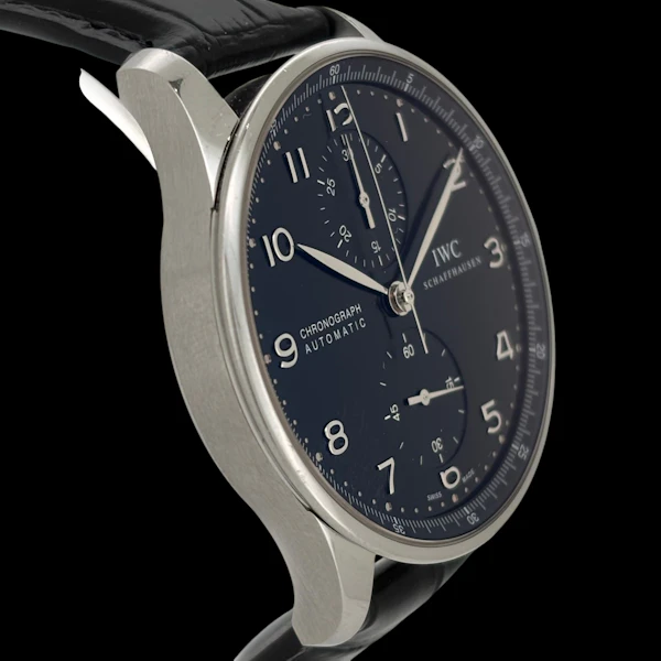 IWC CHRONOGRAPH PORTUGUESE FULL SET BLACK 2017 - IW371447 - image 3