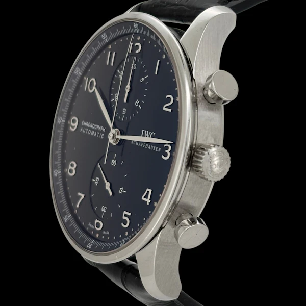 IWC CHRONOGRAPH PORTUGUESE FULL SET BLACK 2017 - IW371447 - image 2