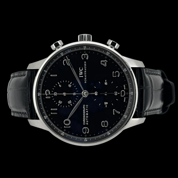 IWC CHRONOGRAPH PORTUGUESE FULL SET BLACK 2017 - IW371447 - image 4