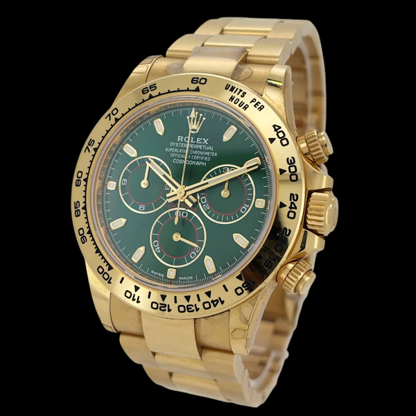 ROLEX DAYTONA GREEN DIAL 'JOHN MAYER' FULL SET 2022 -116508 - image 1