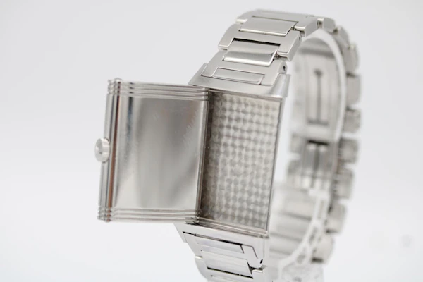 Jaeger‑LeCoultre Grande Reverso Lady Ultra Thin – Steel & Diamonds – 24 x 40mm – Full Set – 2015 - image 2