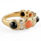 Chaumet Coral, Onyx & Diamond Ring - Saddingtons Jewellery Stand 375 - image 2