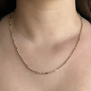 Fancy Bar & Twist Link Necklace - Saddingtons Jewellery Stand 375